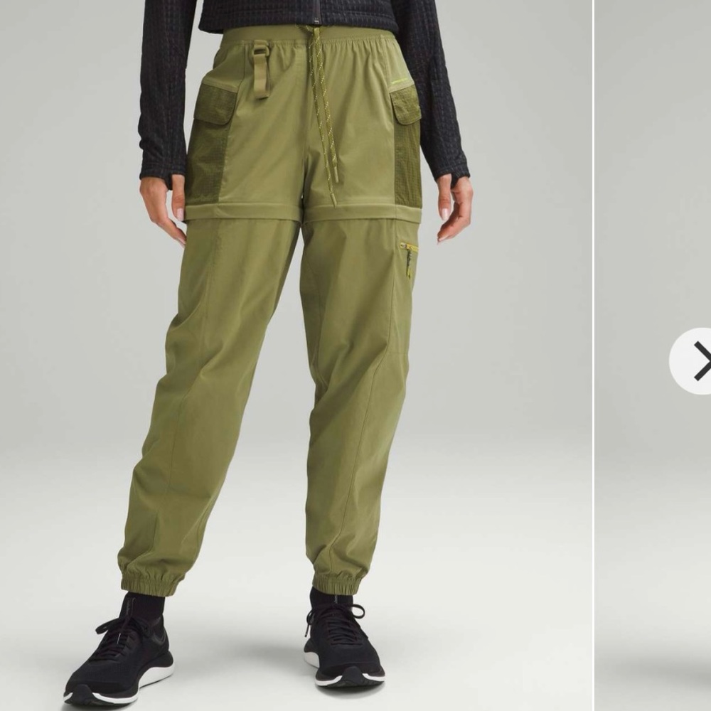 Lululemon Convertible High Rise Hiking Jogger